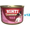 RINTI Gold Veal Mini 12×185 g Teľacie mäso pre psy malých plemien