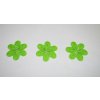Nažehľovačka kvet priemer 4,5cm zelená