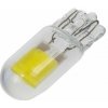 COB LED T10 biela, 12V, celosklo (95COB-T10-3)