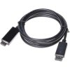 PremiumCord DisplayPort na HDMI kábel M/M 5m kportadk01-05