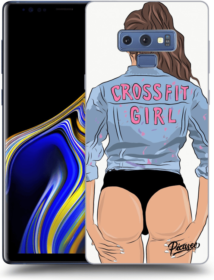 Púzdro Picasee ULTIMATE CASE Samsung Galaxy Note 9 N960F - Crossfit girl - nickynellow