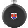 Ploskačka Slovensko čierna (ploskačka na alkohol so slovenským znakom)