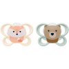 Dojčenský cumlík NUK Perfect Match Air FOX/BEAR 0-2m 2ks box 0-2 m