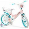 Toimsa: Detský bicykel s košíkom a sedadlom pre bábiky - veľkosť 16