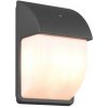 Trio 212160242 vonkajšie nástenné svietidlo Mersey 2x40W | E14 | IP44 - súmrakový senzor, antracit, číslo domu