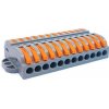 Tracon electric Spojovacia svorka pružinová 12 vodičov 0,5-4mm2 32A 400VAC 12P