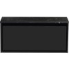 Kúpeľňová skrinka pod umývadlo Sanox Loft čierna matná 101 x 47 x 46 cm