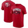 Pánské tričko San Francisco 49ers NFL Nike Rewind Front and Back Hit Essential Cotton Tee Veľkosť: XL