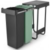 Brabantia Vstavaný kôš Sort&Go 2x30L