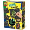 SES Vyškrabávacie obrázky dinosaury svietiace v tme