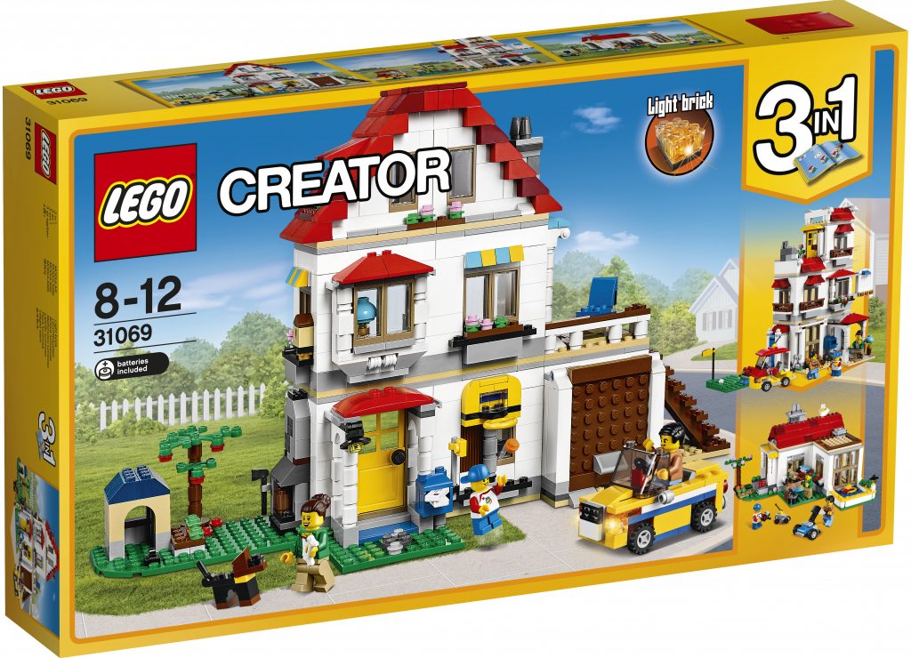 LEGO® Creator 31069 Rodinná vila od 144,9 € - Heureka.sk