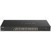D-Link DXS-1210-28T 24 x 10 G Base-T portov + 4 x 10 G/25 G SFP28 portov Smart Managed Switch DXS-1210-28T