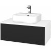 Dreja Kúpeľňová skrinka MODULE SZZ1 80 umývadlo Joy 3 - N01 Biela lesk / L03 Antracit vysoký lesk