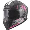 Dámska prilba LS2 FF811 VECTOR II DARFLO matt black pink S 55-56