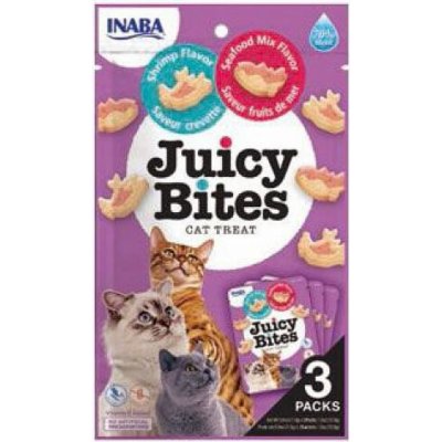 Churu Cat Juicy Bites Shrimp&Seafood Flavor 3 x 11,3 g