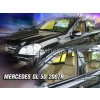 Deflektory na Mercedes Class GL X164 2007-2012 (+zadné)