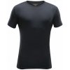Devold pánske vlnené Breeze Man T-shirt čierna