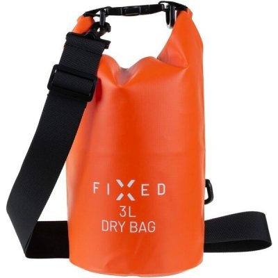 Vodeodolný vak FIXED Dry Bag 3L, oranžová