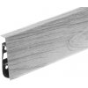 Podlahová lišta plastová -Prestige Cezar - V = 75mm - Light Grey Oak Matt - M078 Balenie: 1