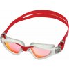 Aqua Sphere Plavecké okuliare KAYENNE titan. zrkadlové sklá červené