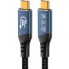 PremiumCord USB4™ Version2.0 80Gbps 16K@60Hz 240W Thunderbolt 3 a 4 kabel 1,2m ku4ca12