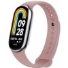 Silikónový remienok FIXED Silicone Strap pre Xiaomi Mi Band 8, ružová