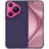 Techsuit Carbonite FiberShell puzdro pre Huawei Pura 70 – fialové