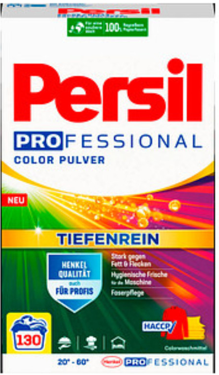 Persil Professional Color prací prášok na farebné prádlo 7,8 kg 130 PD