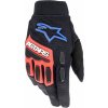 Rukavice FULL BORE XT, ALPINESTARS (černá/červená/modrá/bílá, vel. L)