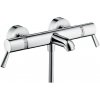 Hansgrohe Ecostat Comfort - Termostatická vaňová batéria Care, predĺžené rukoväte, chróm 13115000