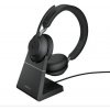 Jabra Evolve 2 65 / bezdrôtové slúchadlá s mikrofónom / USB / stojan (26599-999-989)