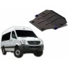 RIVAL Oceľový kryt motora pre Mercedes Benz Sprinter 2WD 311CDI; 2WD 315CDI; 2WD 515CDI - iba uvedené motory 2013-2018 (SP3025BS-1)