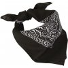 Šatka bandana Western - čierna