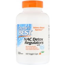 Doctor's Best NAC Detox Regulators 180 rostlinných kapsúl