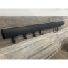 Interex design Závesný set poličiek OXXO V 600 mm / Antracit