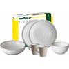 Sada riadov Brunner Savana Set tete-a-tete Farba: biela