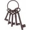 Esschert Design Zväzok kľúčov liatina 8 x 4,2 x 21,5 cm 45046