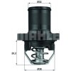 MAHLE Termostat, chladivo BEHR TI 47 89