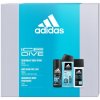 Adidas Ice Dive deodorant sklo 75 ml + deospray 150 ml + sprchový gél 250 ml darčeková sada
