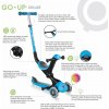 Globber Go Up Deluxe tmavě tyrkysová