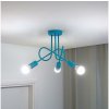 Helam LED Detský prisadený luster OXFORD 3xE27/15W/230V modrý HE0234 + záruka 3 roky zadarmo + záruka 3 roky zadarmo