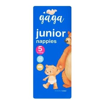 Tesco Gaga Plienky 5 Junior 56 ks od 7,99 € - Heureka.sk