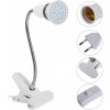 HIBRIGHT BASIC LED lampa na všetky rastliny, E27, 6W, fialová