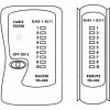 Cable Tester LED RJ 45 / RJ 11 / RJ 12 4581