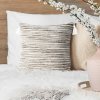 Eurofirany Obliečka ENID na vankúš v BOHO štýle bežová Polyester 45x45 cm - možnosť úpravy rozmeru