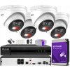 Hilook by Hikvision Súprava na IP monitoring 6Mpx 4 kamery IPCAM-T6-30DL, Hybrid Light, 4-kanálový rekordér s PoE, MD 2.0 - HiLook od Hikvision