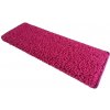Vopi DOPREDAJ: 24x65 obdĺžnik cm Nášľapy na schody Color Shaggy ružový obdĺžnik, samolepiaci - 24x65 obdĺžnik (rozmer vrátane ohybu) Ružová