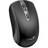 Genius ECO-8150 Myš, bezdrátová, optická, 1200DPI, 4 tlačítka, Copilot, 2,4GHz, USB-A dongle, USB-C nabíjení, černo-šed