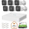 Hilook monitorovacia súprava 6 IP kamier IPCAM-B4-P 4MP 2,8 mm