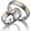 Titanové snubní prsteny TI-15